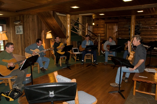 The acoustic class with Alex De Grassi