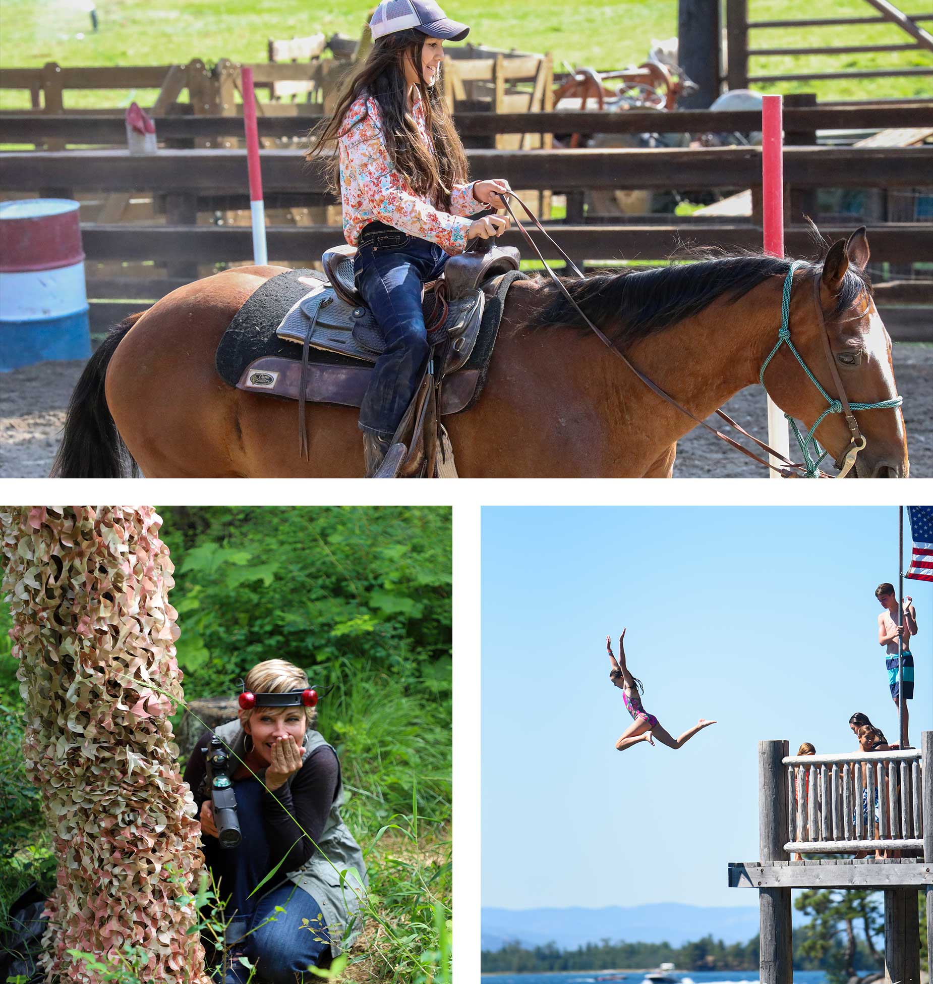 Montana - Horseback riding, paintball, swimming