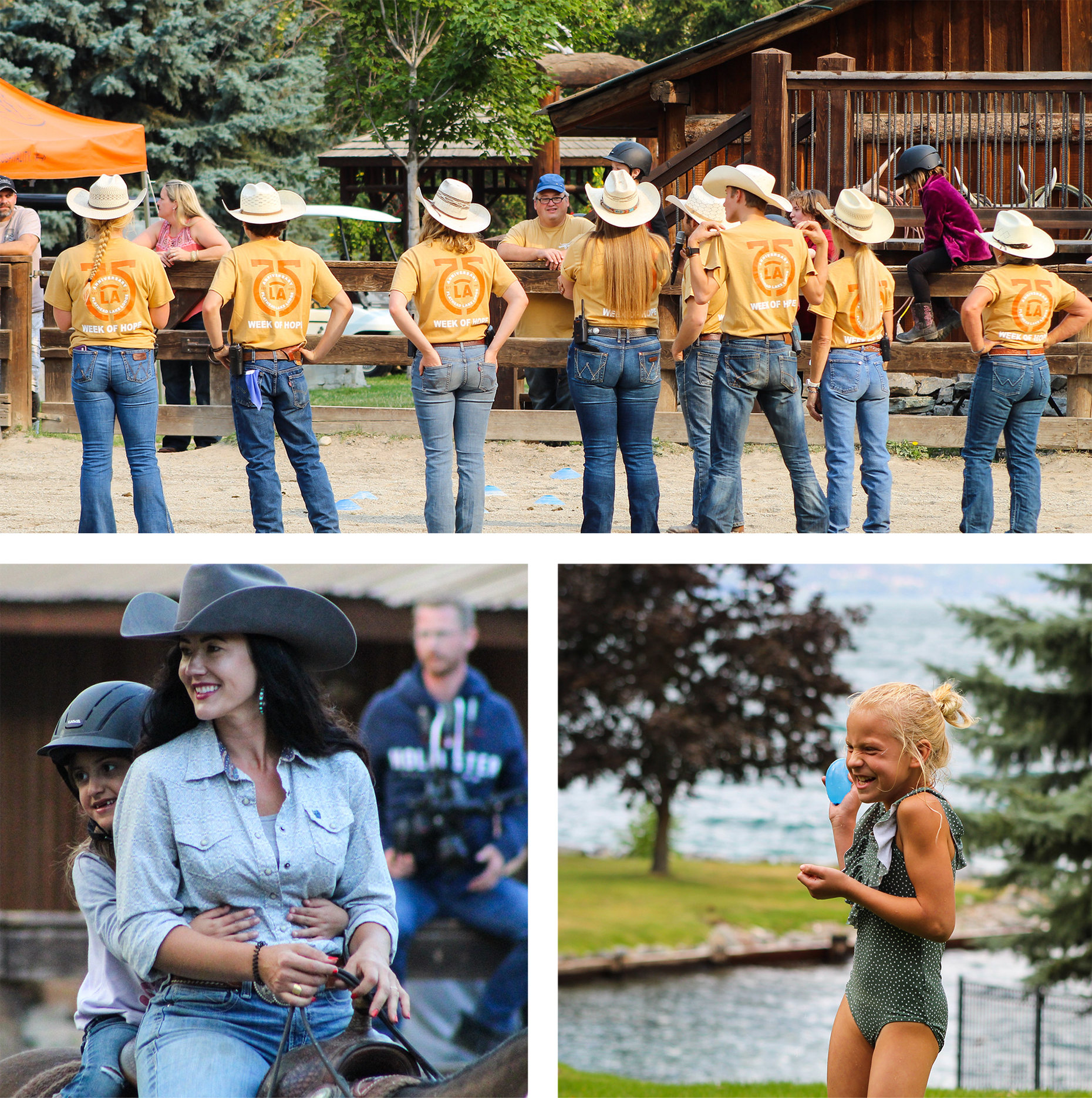 Flathead Lake Lodge Montana Dude Ranch Week of Hope
