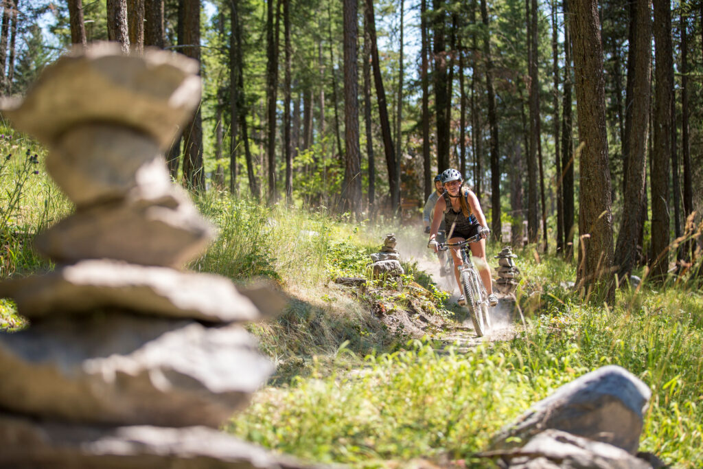 Mountain bike at Flathead Lake Lodge